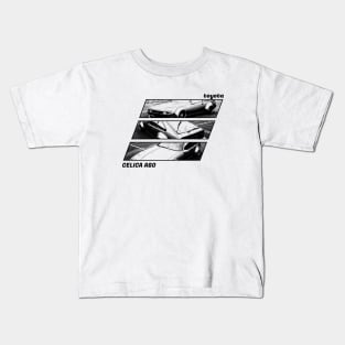 TOYOTA CELICA 2800GT A60 Black 'N White Archive 2 Kids T-Shirt